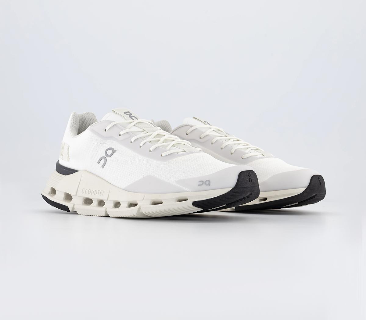On Running Cloudnova Form Trainers White Eclipse F - Men's Trainers