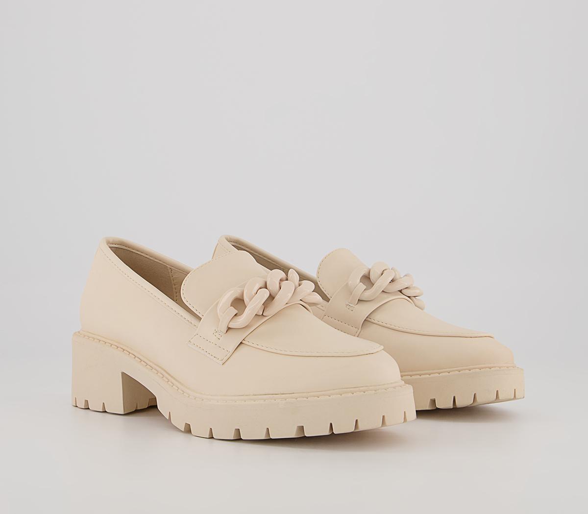 Office Malted Chunky Chain Loafers Office Malted Chunky Chain Loafers Off White