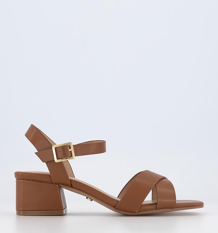 Buy Tan Brown Heeled Sandals for Women by Five By Inc.5 Online | Ajio.com