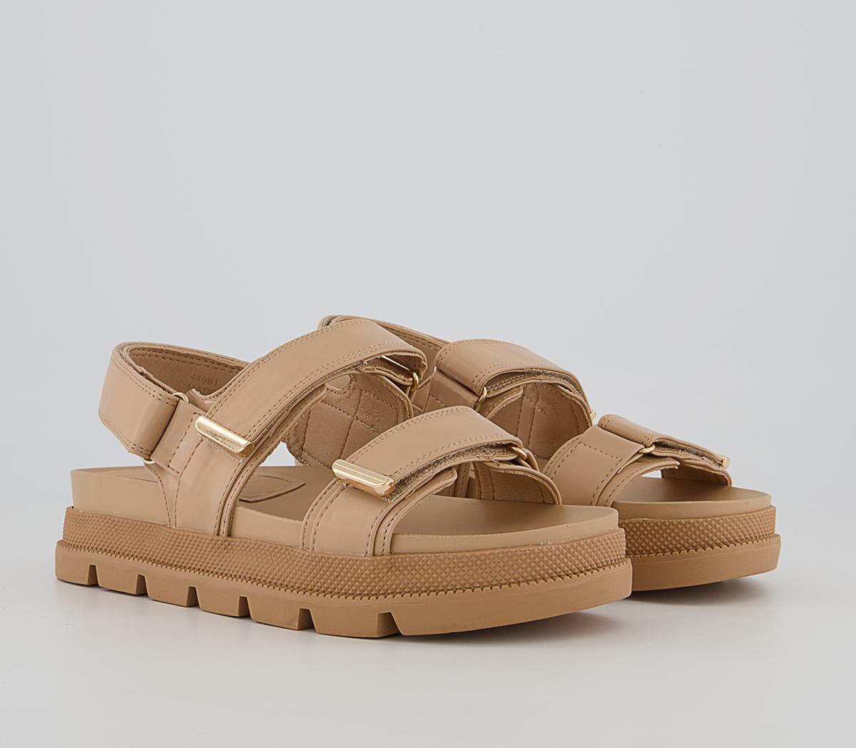 Office Solidify Double Strap Sandals Office Solidify Double Strap Sandals Nude