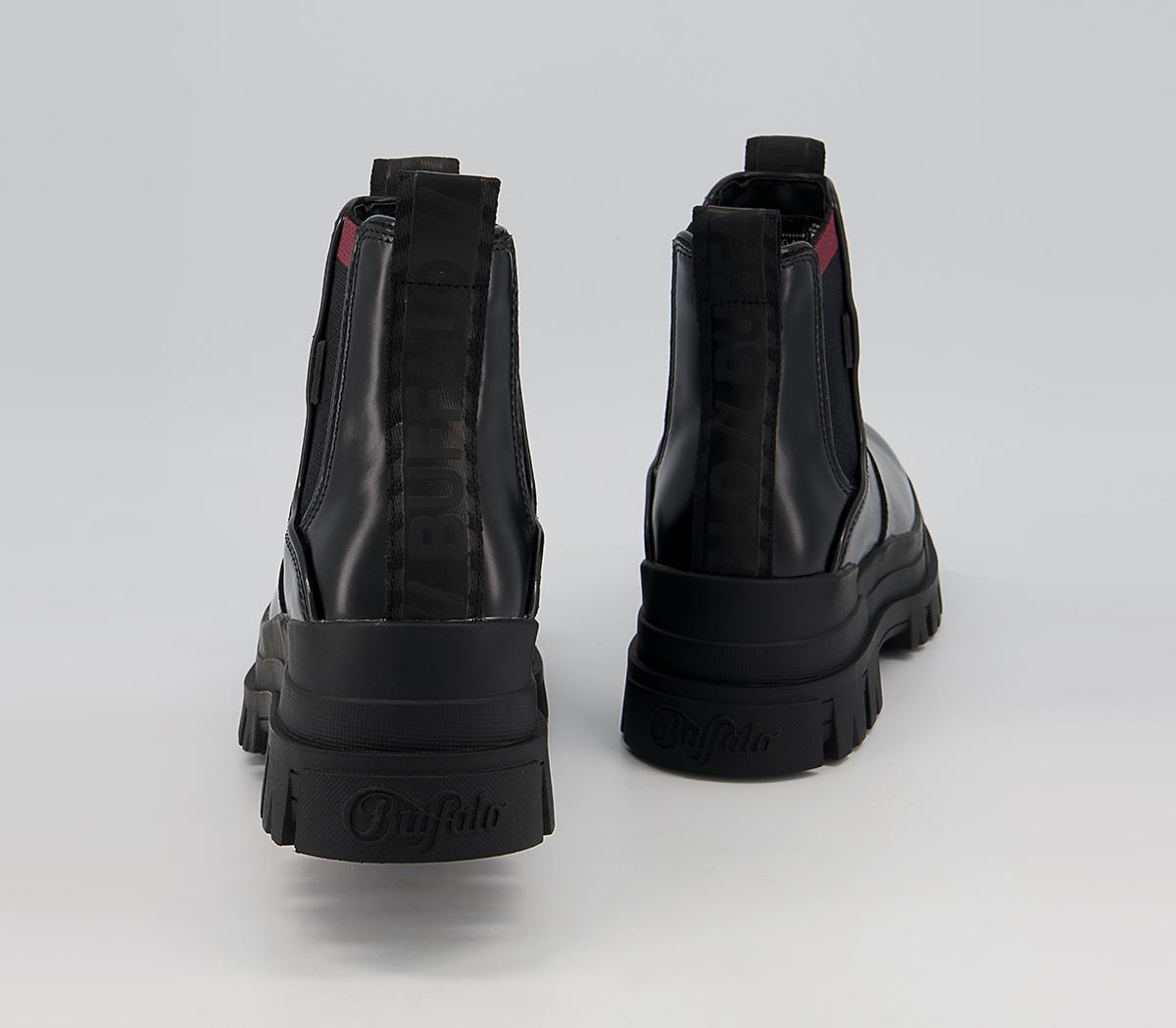 Buffalo Aspha Chelsea Boots Buffalo Aspha Chelsea Boots Black