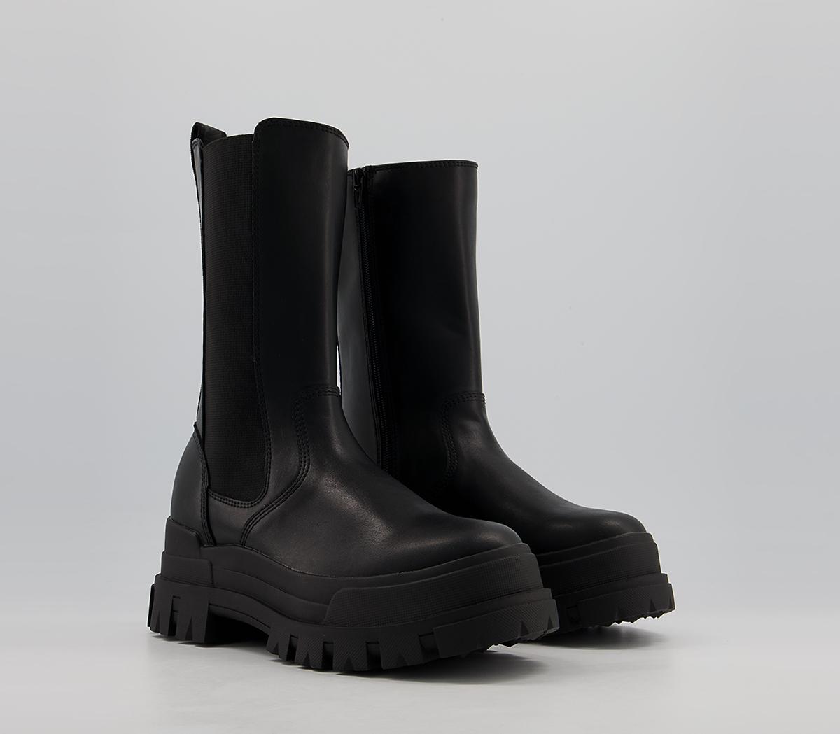 Buffalo Aspha High Chelsea Boots Buffalo Aspha High Chelsea Boots Black