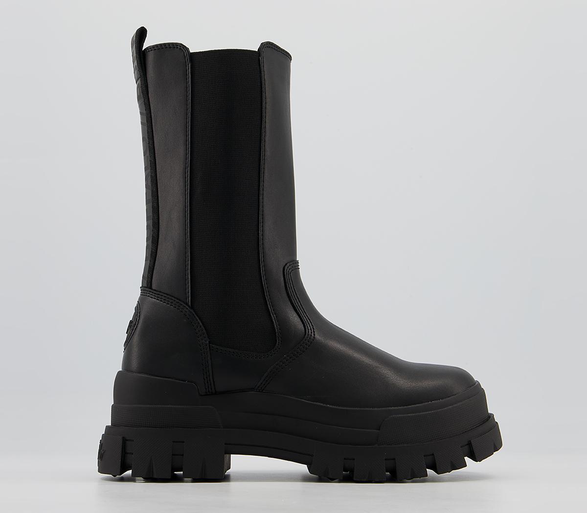 Buffalo Aspha High Chelsea Boots Buffalo Aspha High Chelsea Boots Black