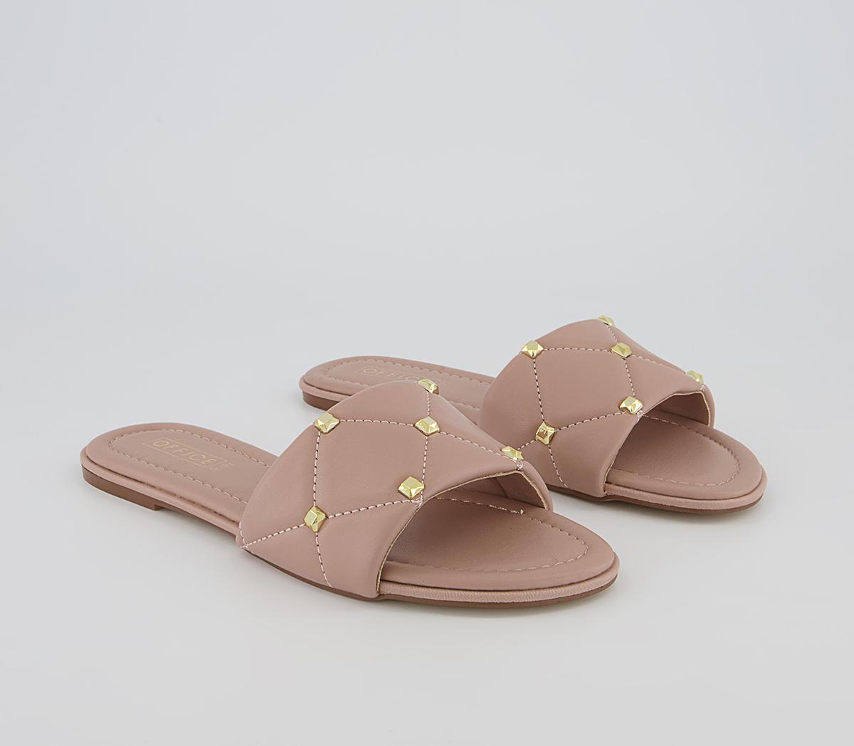 Office Simba Studded Mules Office Simba Studded Mules Pink
