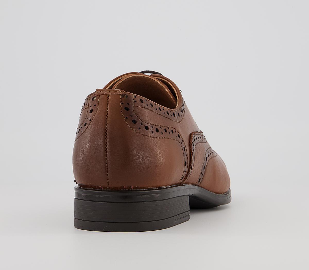 Office Macro 2 Oxford Brogues Office Macro 2 Oxford Brogues Tan Leather