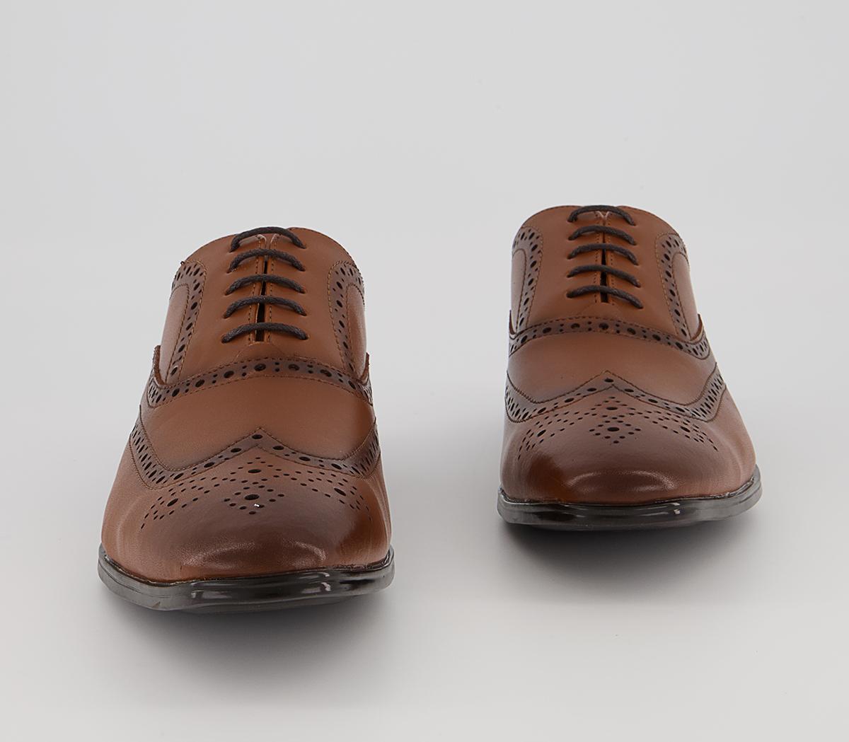 Office Macro 2 Oxford Brogues Office Macro 2 Oxford Brogues Tan Leather