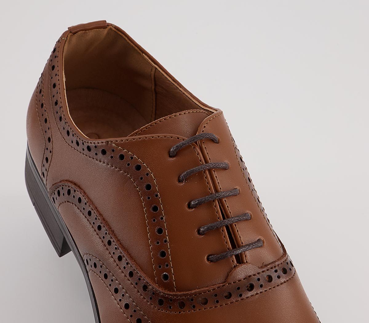 Office Macro 2 Oxford Brogues Office Macro 2 Oxford Brogues Tan Leather