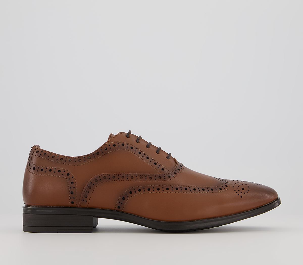 OfficeMacro 2 Oxford BroguesTan Leather