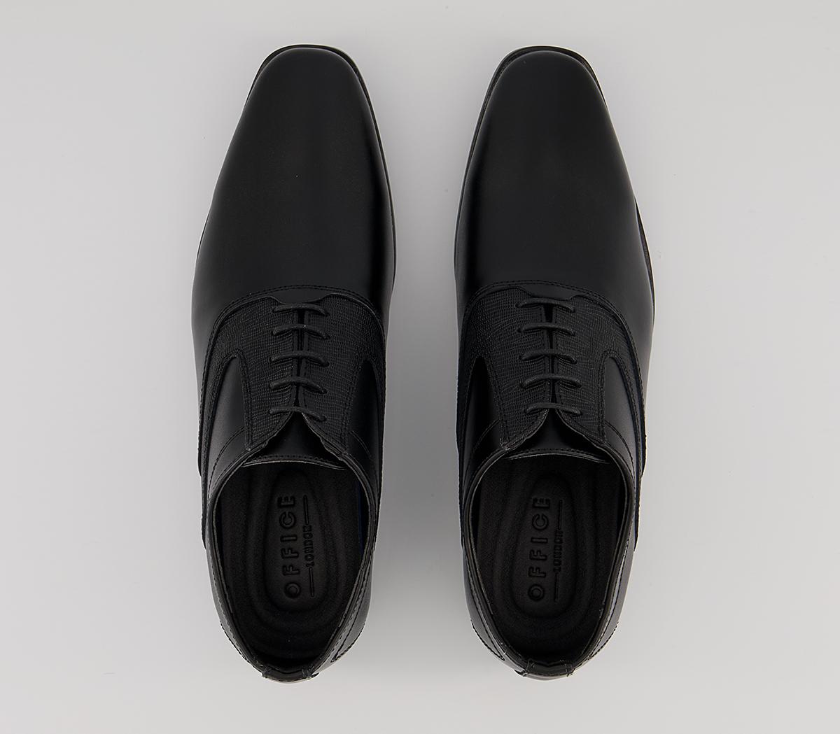Office Manifest 2 Plain Toe Derby Shoes Office Manifest 2 Plain Toe Derby Shoes Black Leather