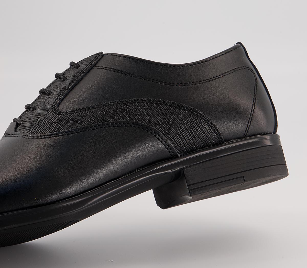 Office Manifest 2 Plain Toe Derby Shoes Office Manifest 2 Plain Toe Derby Shoes Black Leather