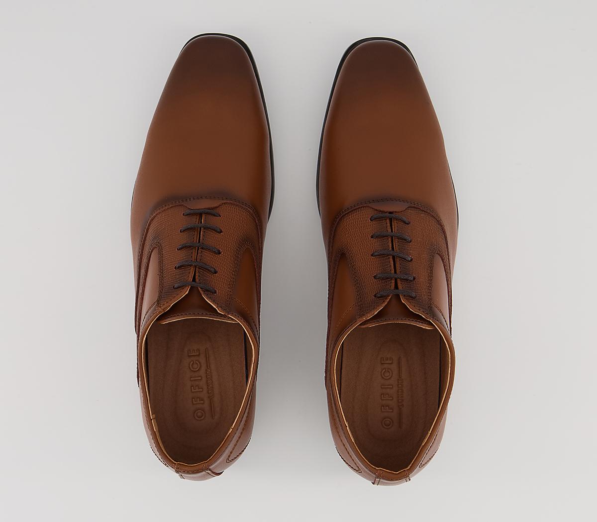 Office Manifest 2 Plain Toe Derby Shoes Office Manifest 2 Plain Toe Derby Shoes Tan Leather
