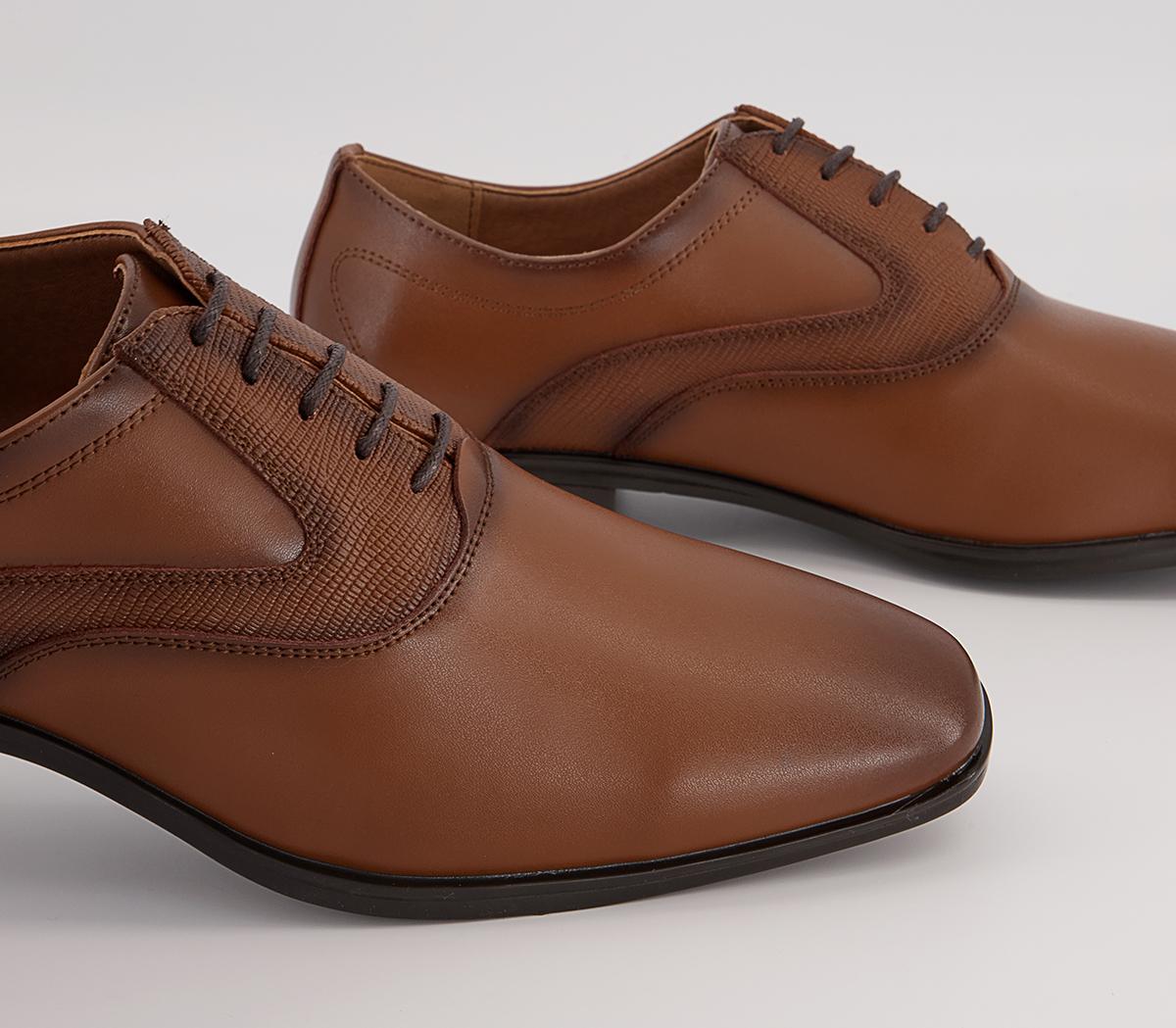 Office Manifest 2 Plain Toe Derby Shoes Office Manifest 2 Plain Toe Derby Shoes Tan Leather