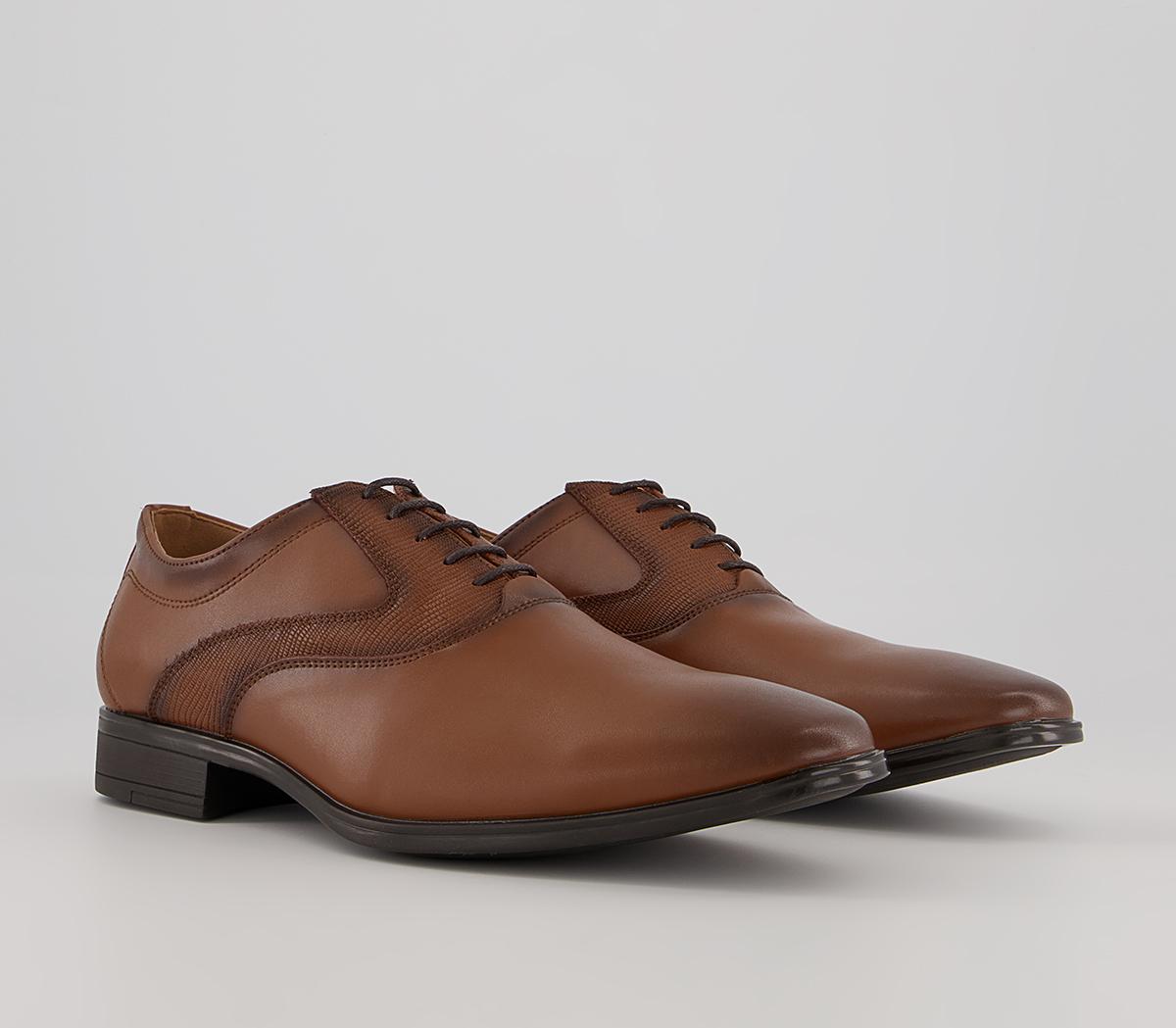 Office Manifest 2 Plain Toe Derby Shoes Office Manifest 2 Plain Toe Derby Shoes Tan Leather