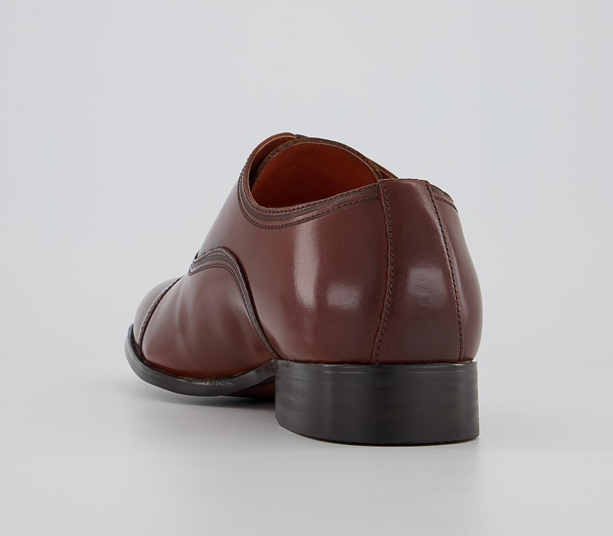 Office Maresco High Shine Toe Cap Oxford Shoes Office Maresco High Shine Toe Cap Oxford Shoes Tan Leather
