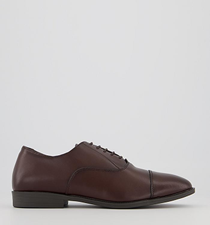 Office Memo 2 Plain Oxford Shoes Brown Leather