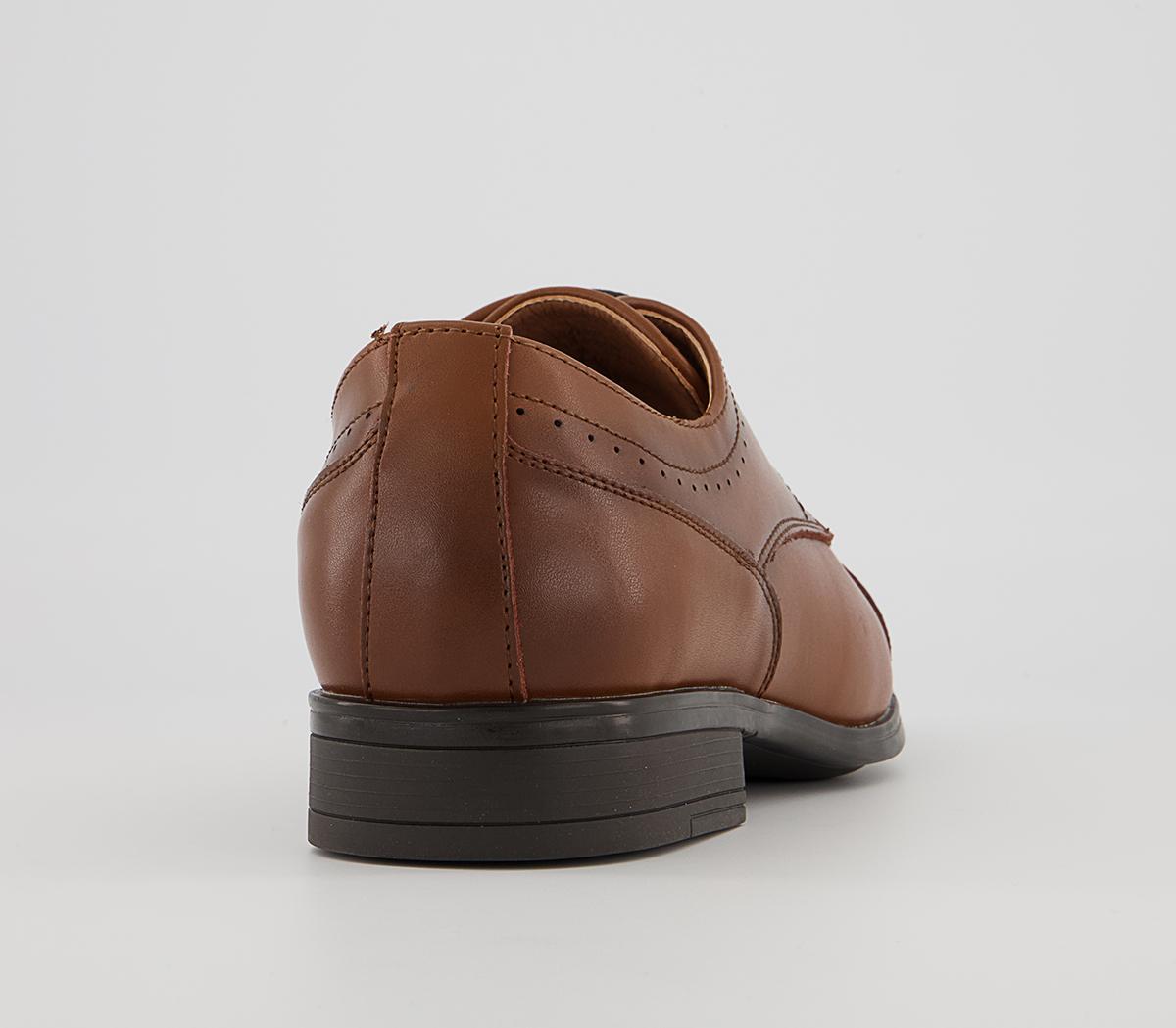 Office Memoir 2 Toe Cap Derby Shoes Office Memoir 2 Toe Cap Derby Shoes Tan Leather