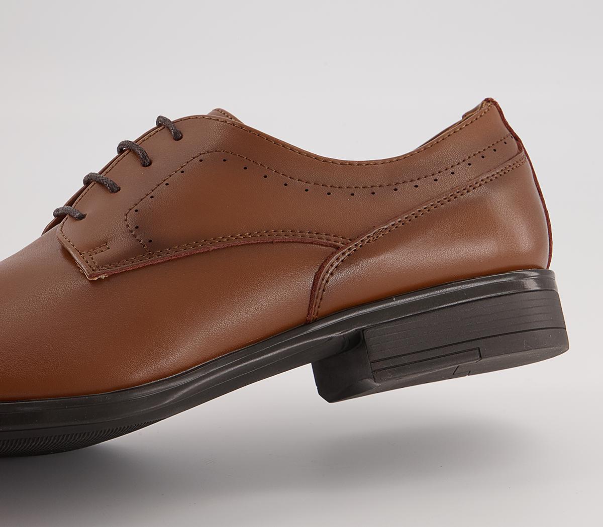 Office Memoir 2 Toe Cap Derby Shoes Office Memoir 2 Toe Cap Derby Shoes Tan Leather