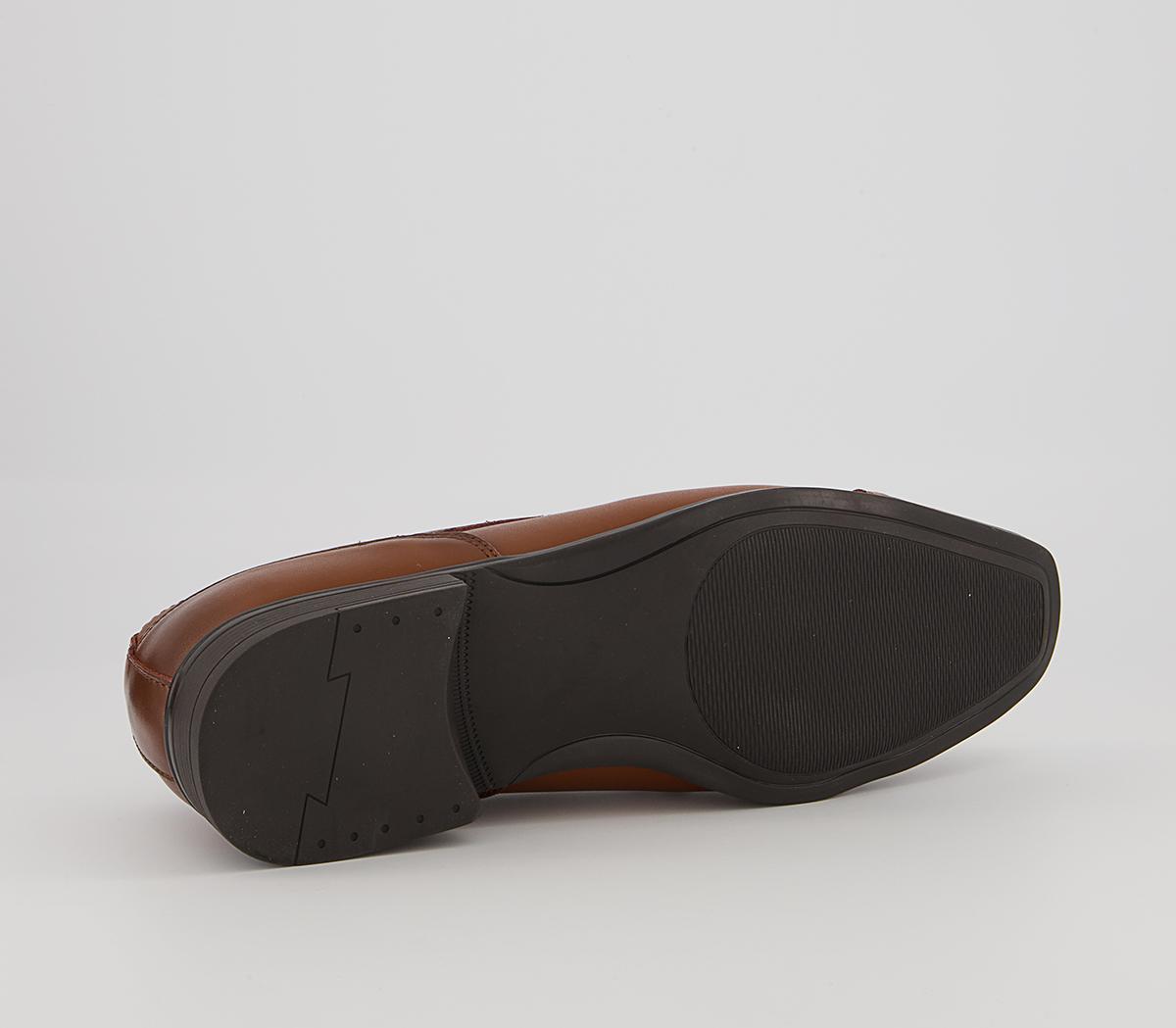 Office Memoir 2 Toe Cap Derby Shoes Office Memoir 2 Toe Cap Derby Shoes Tan Leather