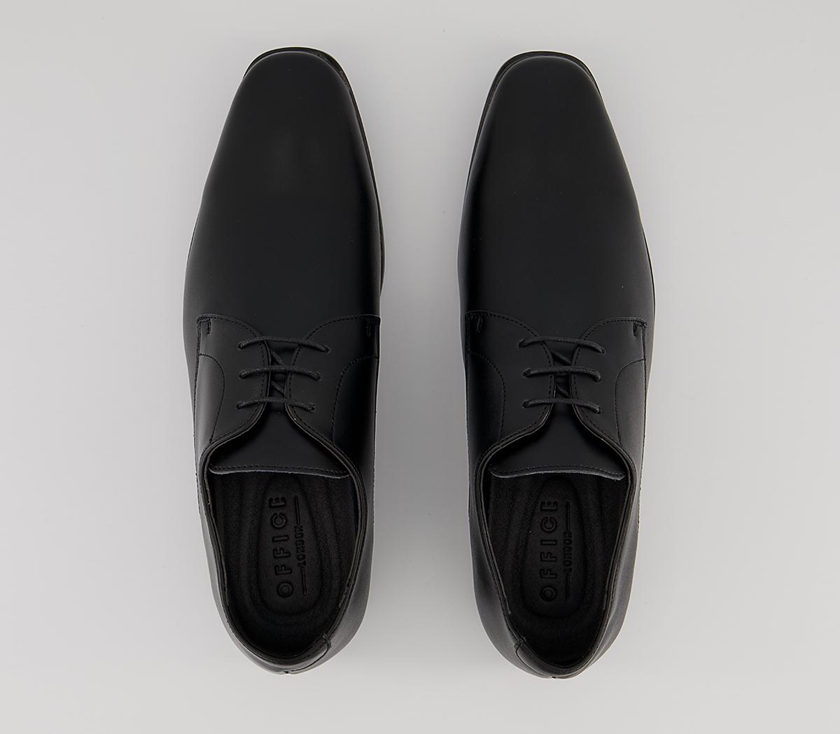 Office Micro 2 Plain Derby Shoes Office Micro 2 Plain Derby Shoes Black Leather