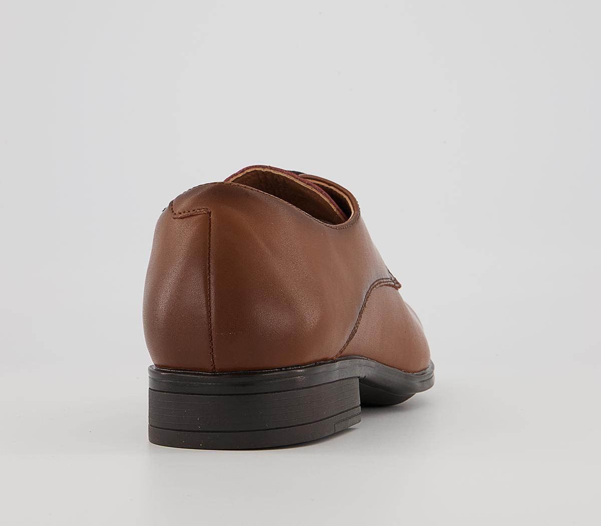 Office Micro 2 Plain Derby Shoes Office Micro 2 Plain Derby Shoes Tan Leather