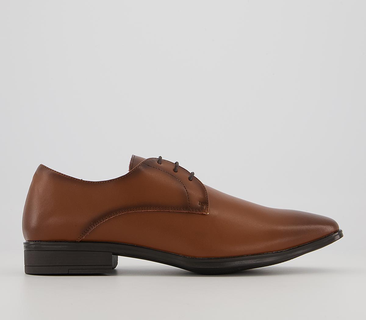 OfficeMicro 2 Plain Derby Shoes OfficeMicro 2 Plain Derby ShoesTan Leather