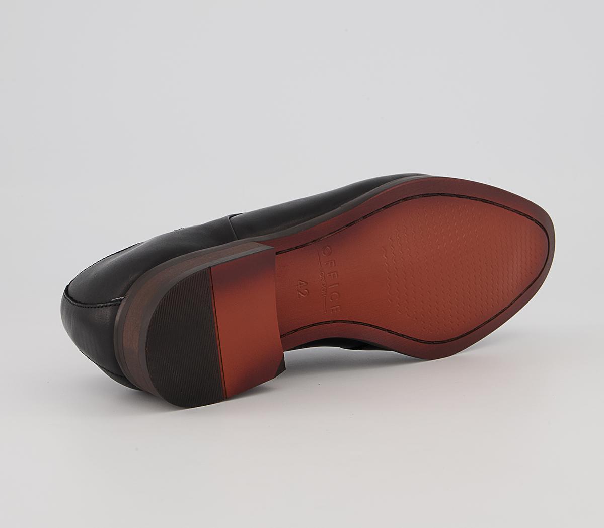 Office Miguel Three Eye Derby Shoes Office Miguel Three Eye Derby Shoes Black Leather