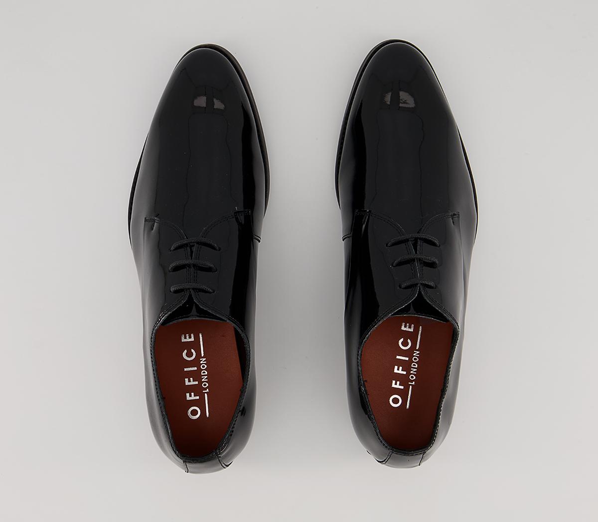 Office Miguel Three Eye Derby Shoes Office Miguel Three Eye Derby Shoes Black Patent
