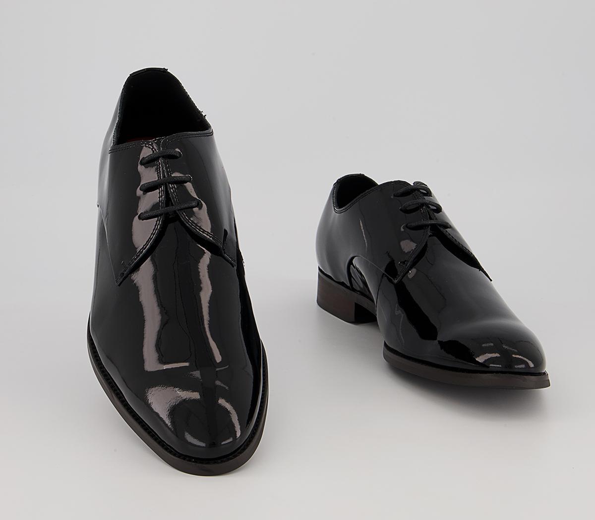 Office Miguel Three Eye Derby Shoes Office Miguel Three Eye Derby Shoes Black Patent