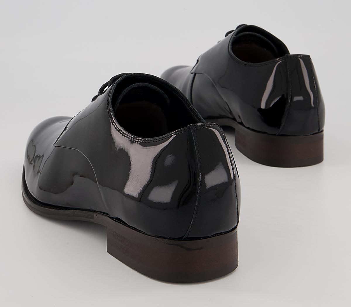 Office Miguel Three Eye Derby Shoes Office Miguel Three Eye Derby Shoes Black Patent