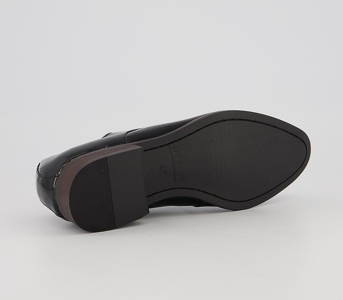Office Miguel Three Eye Derby Shoes Office Miguel Three Eye Derby Shoes Black Patent