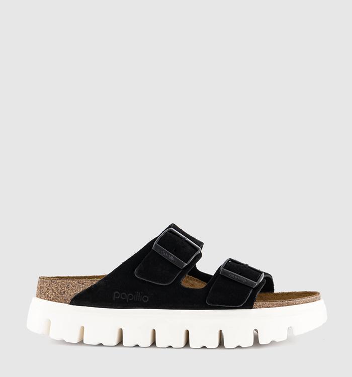 BIRKENSTOCK Arizona Chunky Black Suede