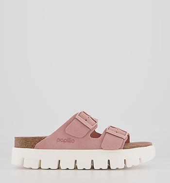 platform birkenstock style sandals