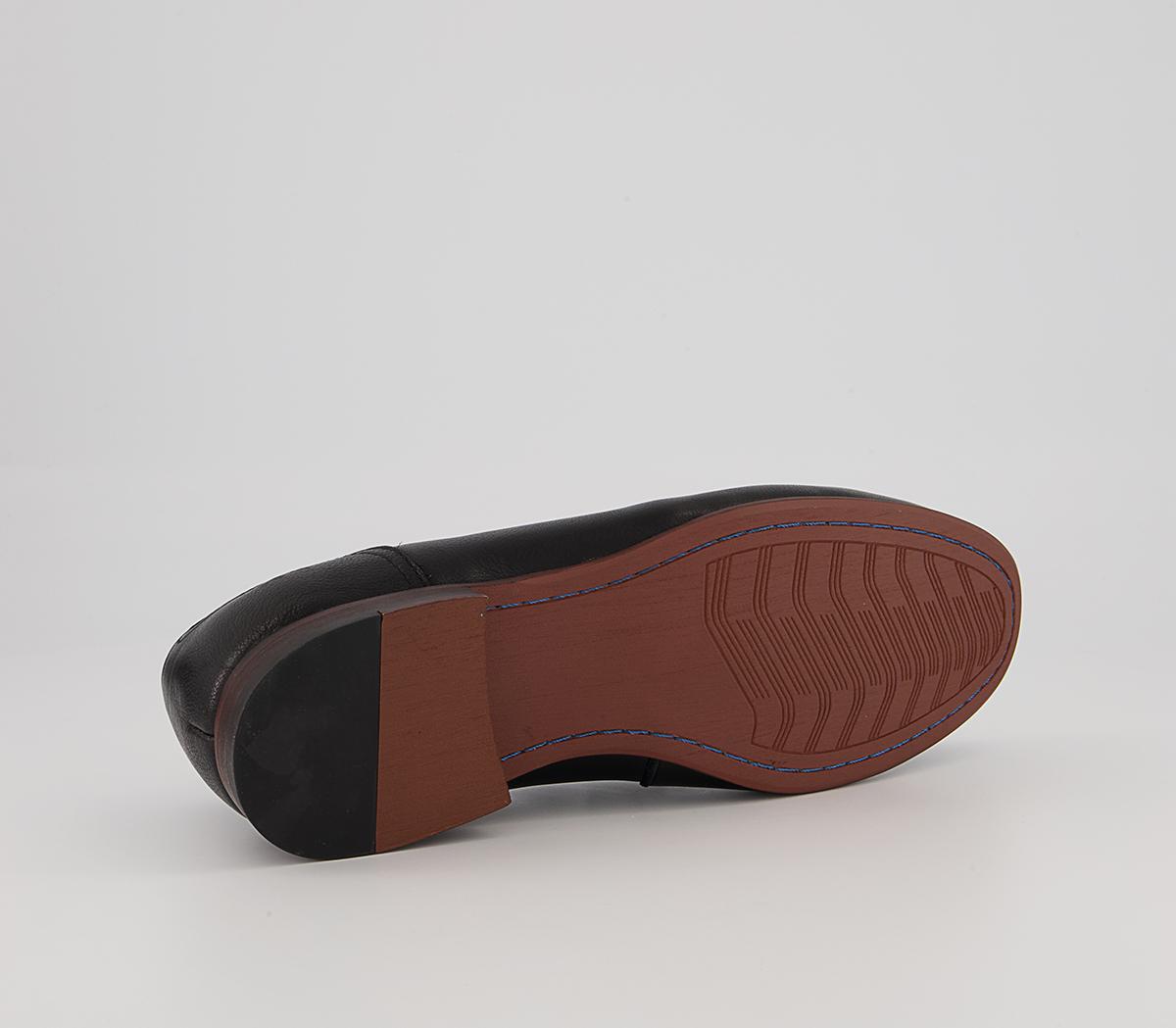Office Marvellous Summer Saddle Loafers Office Marvellous Summer Saddle Loafers Black Leather