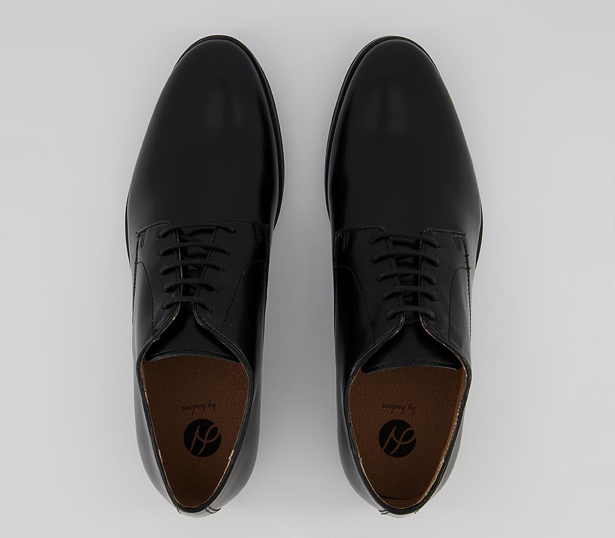 Hudson London Craigavon Derby Shoes Hudson London Craigavon Derby Shoes Black Leather