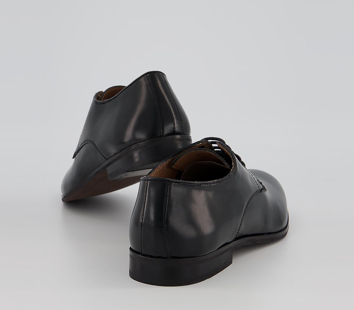 Hudson London Craigavon Derby Shoes Hudson London Craigavon Derby Shoes Black Leather