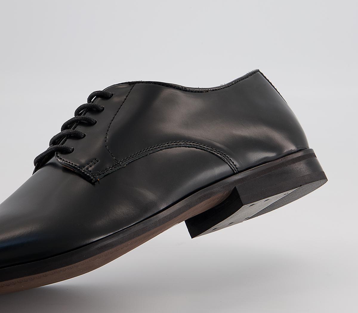 Hudson London Craigavon Derby Shoes Hudson London Craigavon Derby Shoes Black Leather