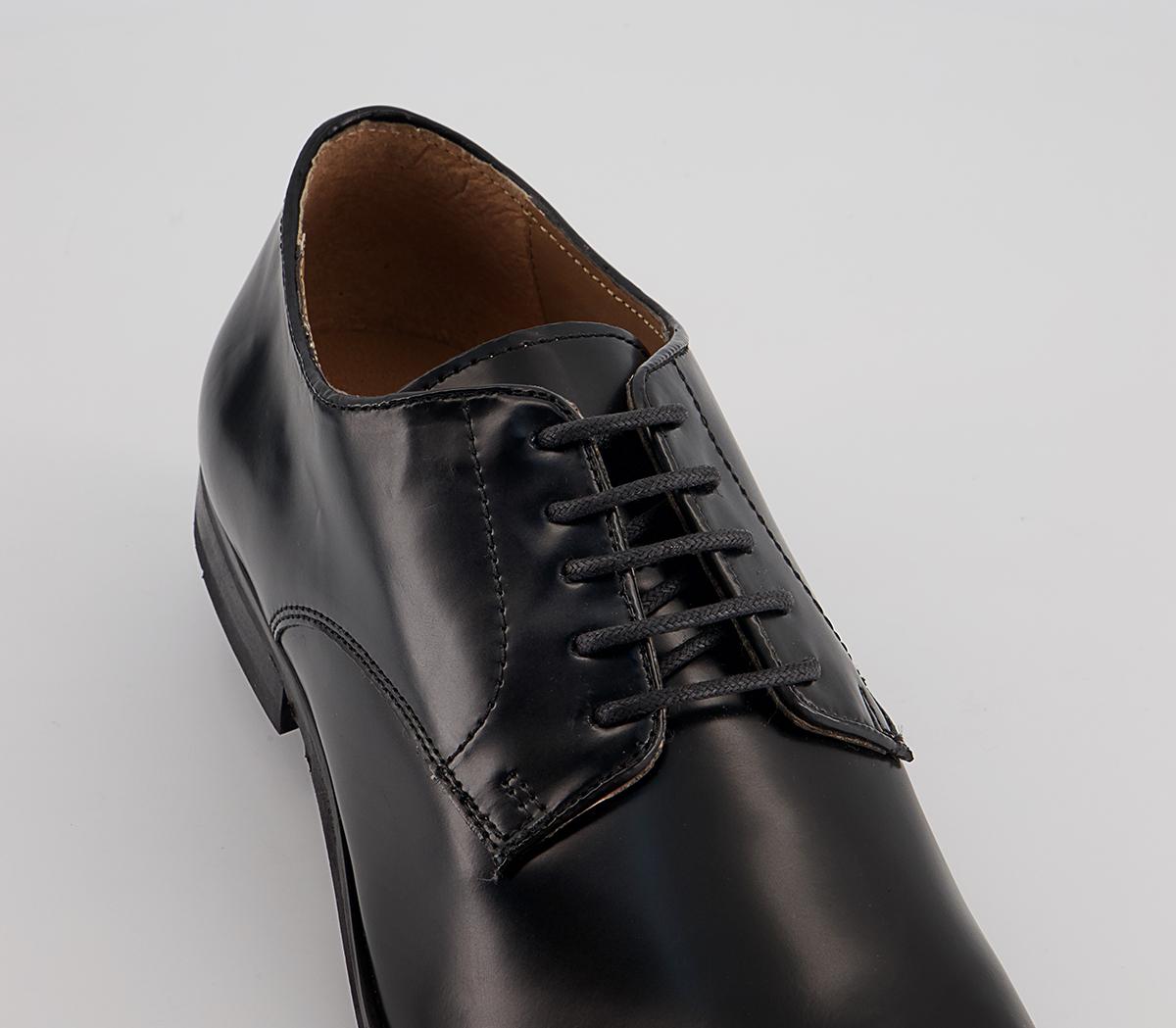 Hudson London Craigavon Derby Shoes Hudson London Craigavon Derby Shoes Black Leather
