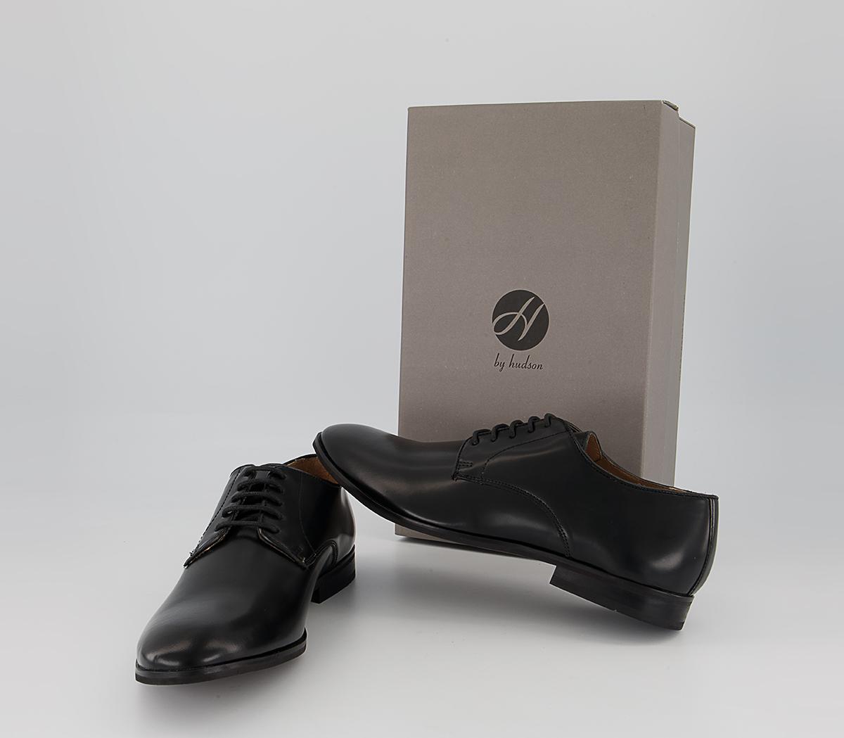 Hudson London Craigavon Derby Shoes Hudson London Craigavon Derby Shoes Black Leather
