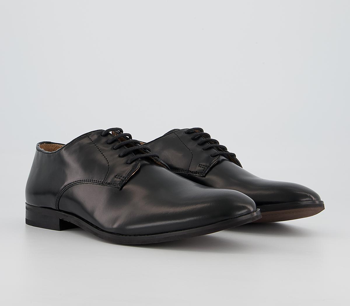 Hudson London Craigavon Derby Shoes Hudson London Craigavon Derby Shoes Black Leather