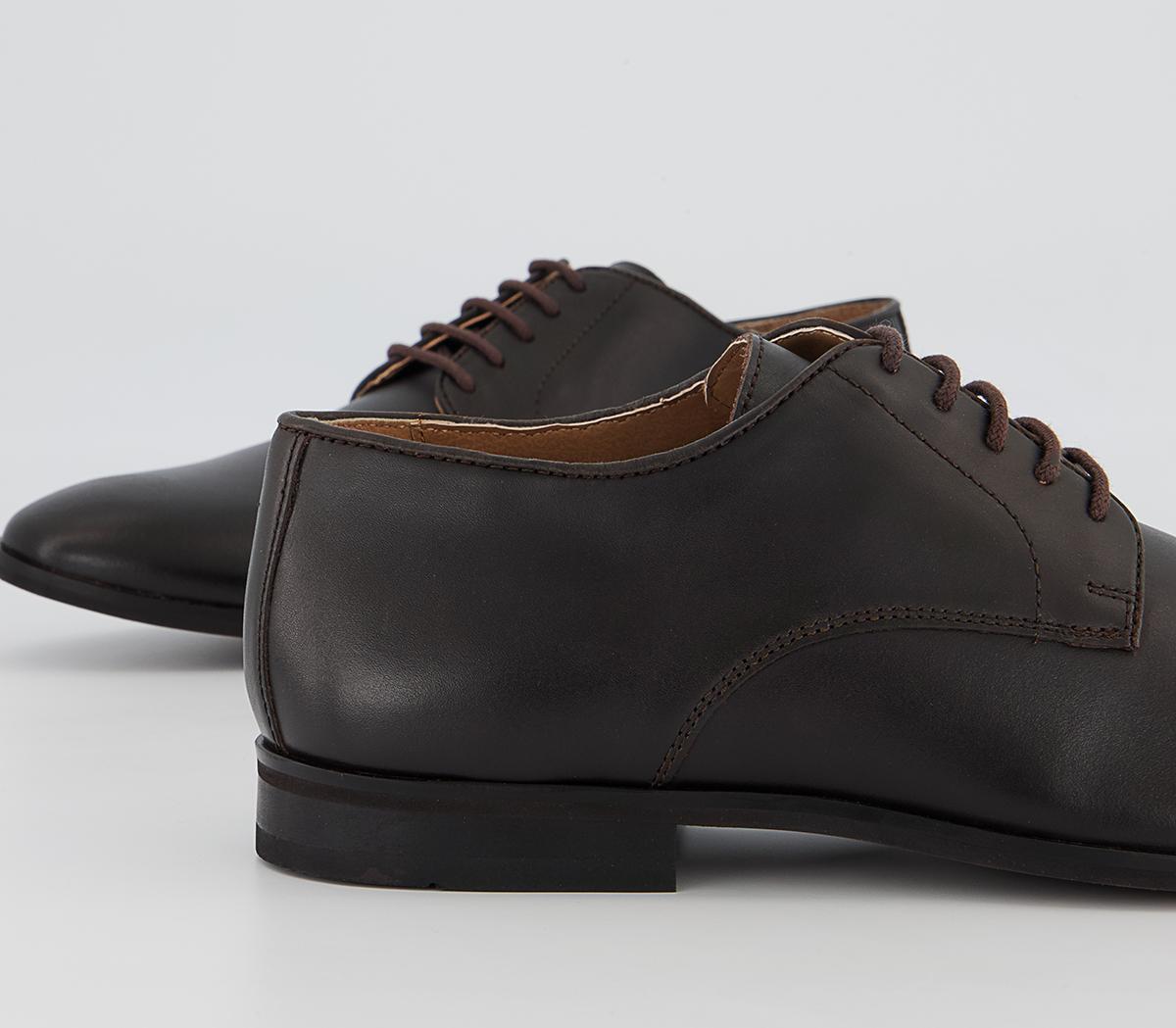 Hudson London Craigavon Derby Shoes Hudson London Craigavon Derby Shoes Brown Leather