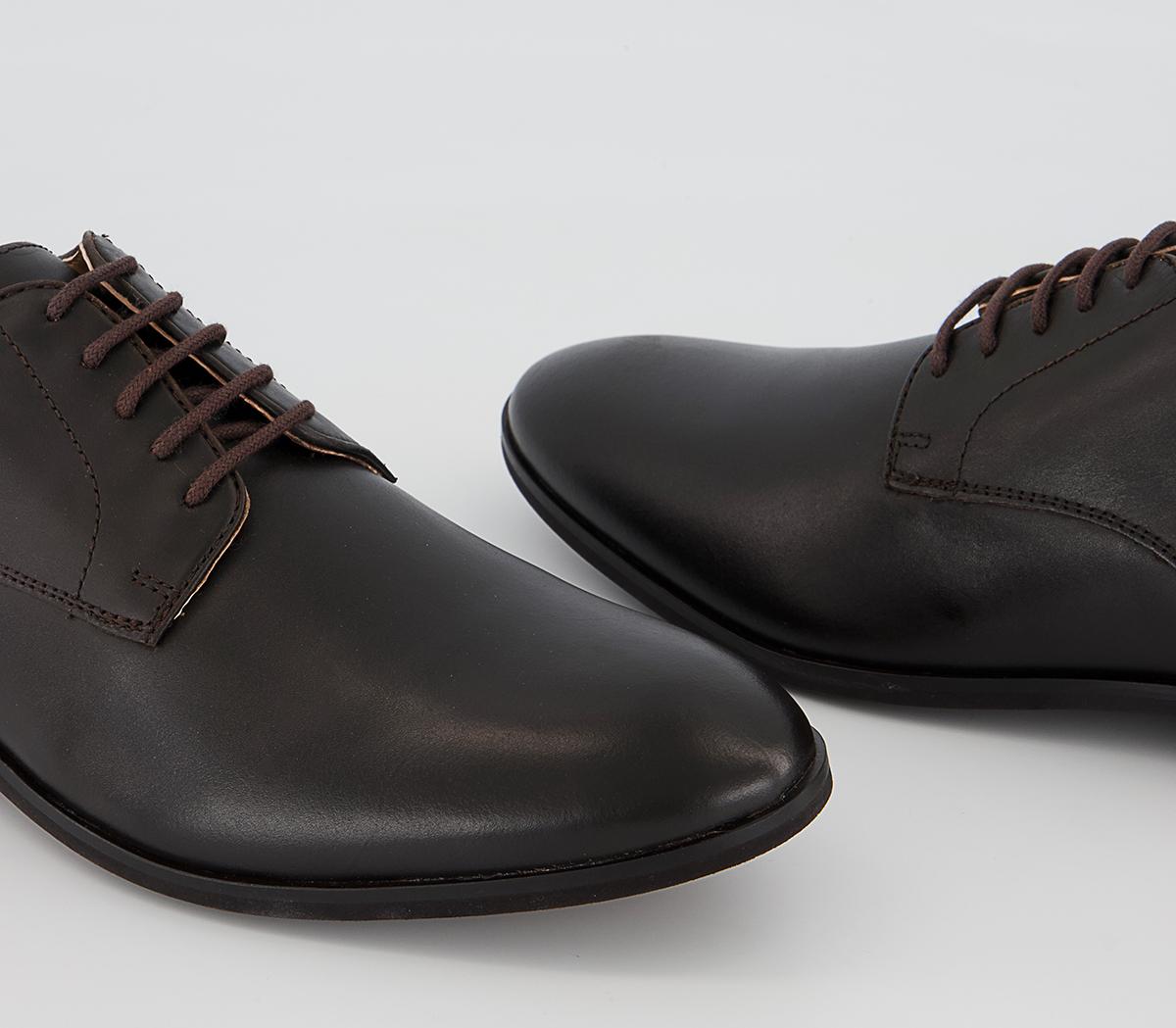 Hudson London Craigavon Derby Shoes Hudson London Craigavon Derby Shoes Brown Leather