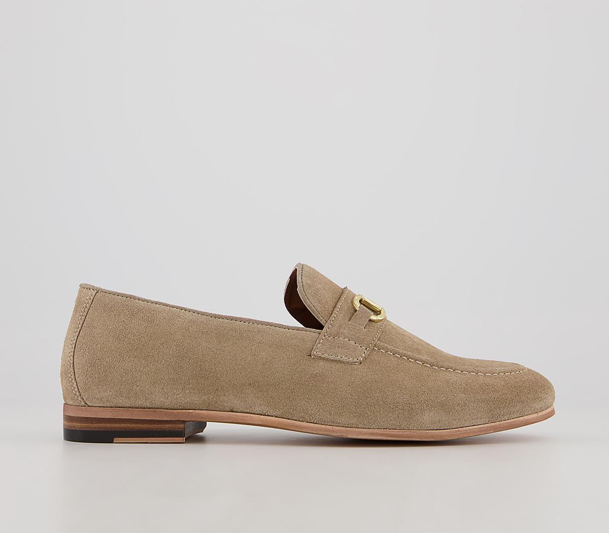 Walk LondonTerry Trim LoafersFlax Suede