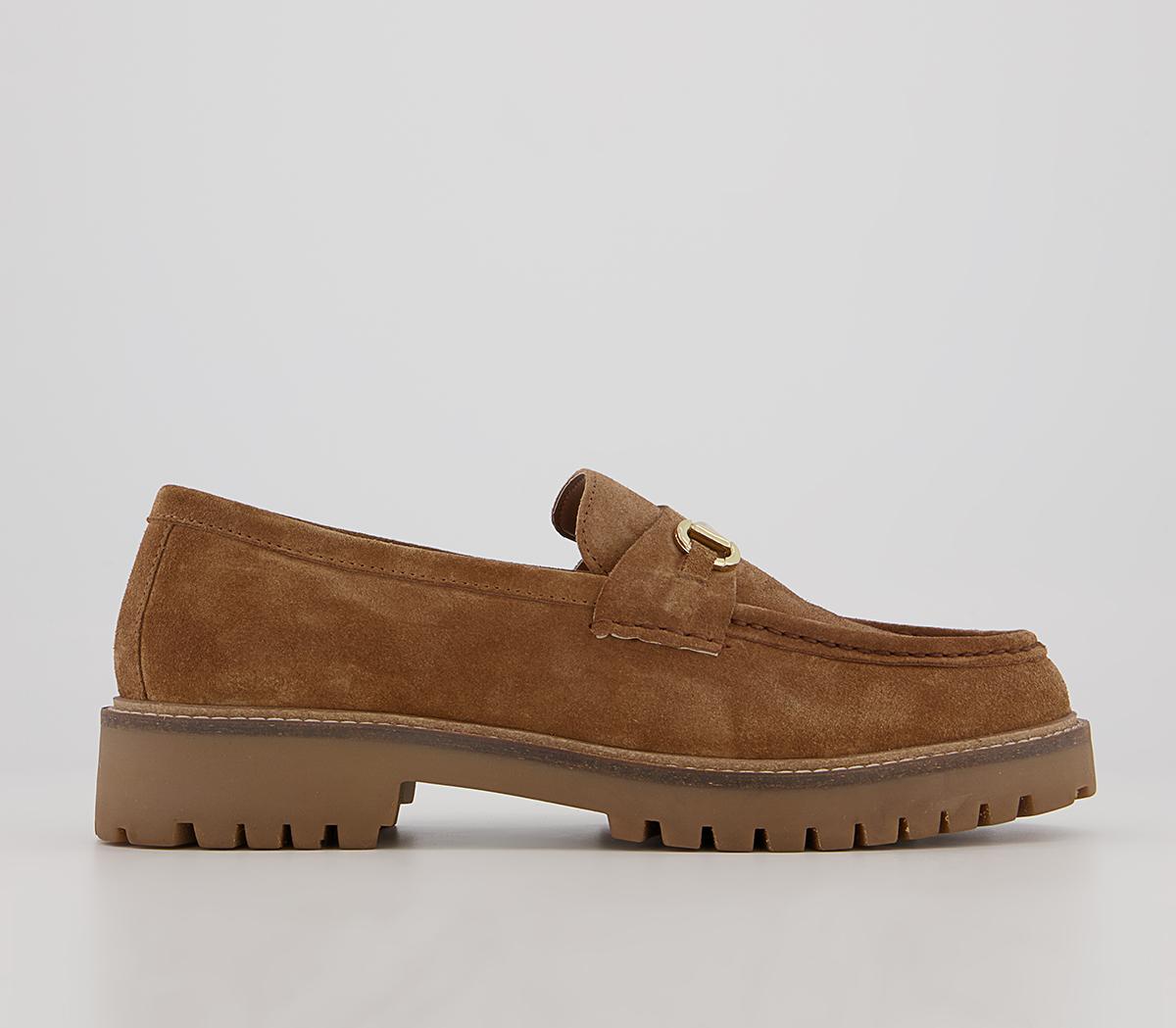 Walk LondonSean Trim LoafersCarrot Tan Suede