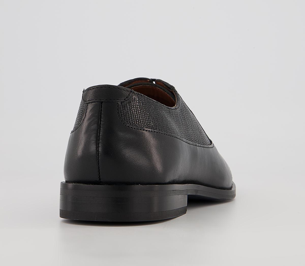 Walk London Florence Oxford Toe cap Shoes Walk London Florence Oxford Toe cap Shoes Black