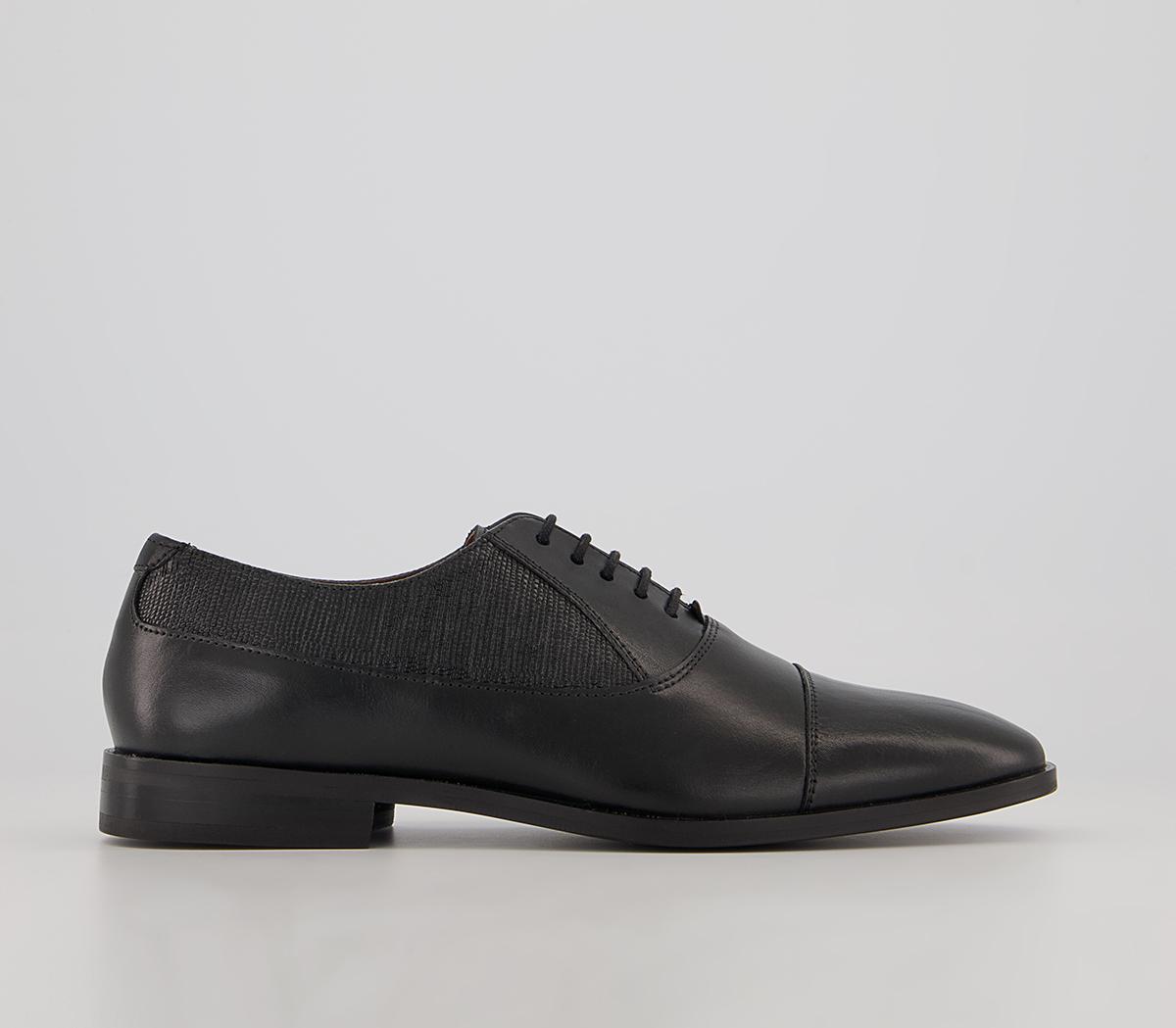 Walk LondonFlorence Oxford Toe cap ShoesBlack