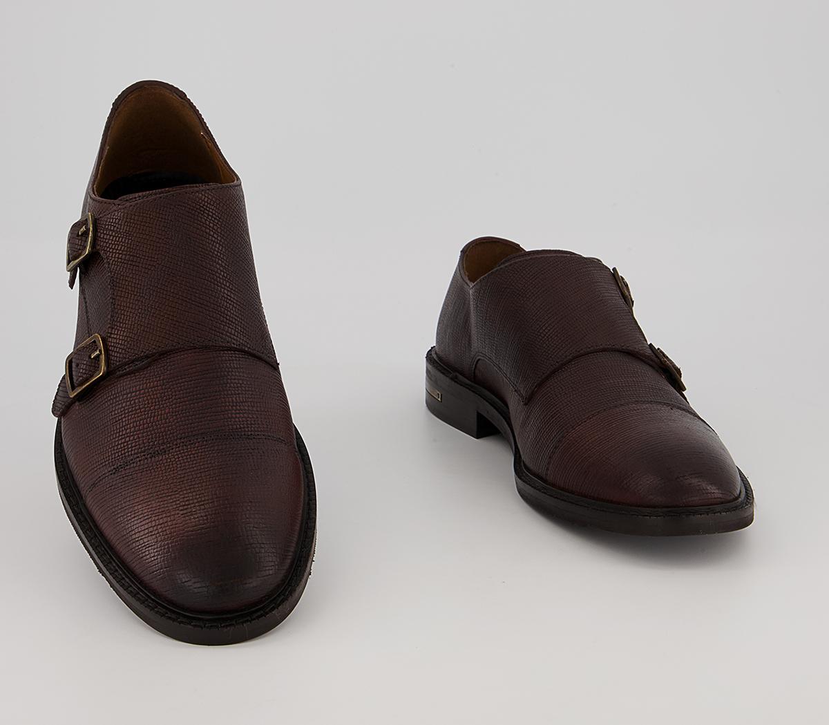 Walk London Oliver Monk Shoes Walk London Oliver Monk Shoes Brown
