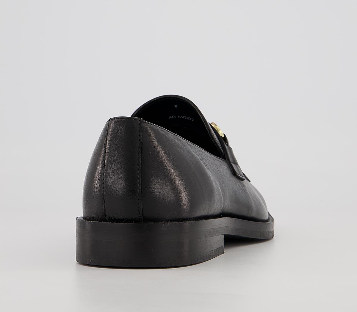 Walk London Alex Trim Loafers Walk London Alex Trim Loafers Black