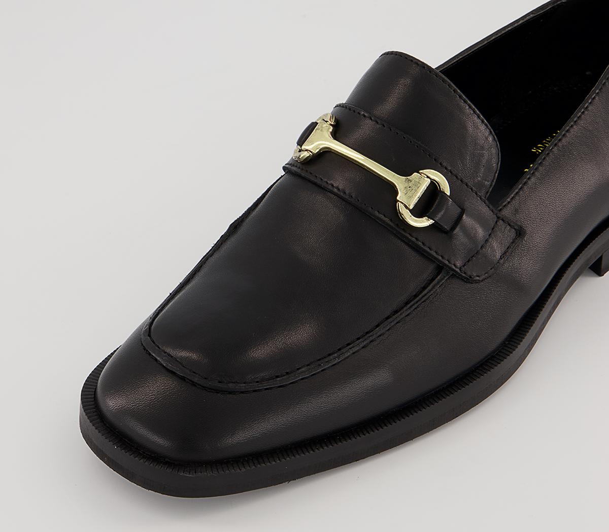 Walk London Alex Trim Loafers Walk London Alex Trim Loafers Black
