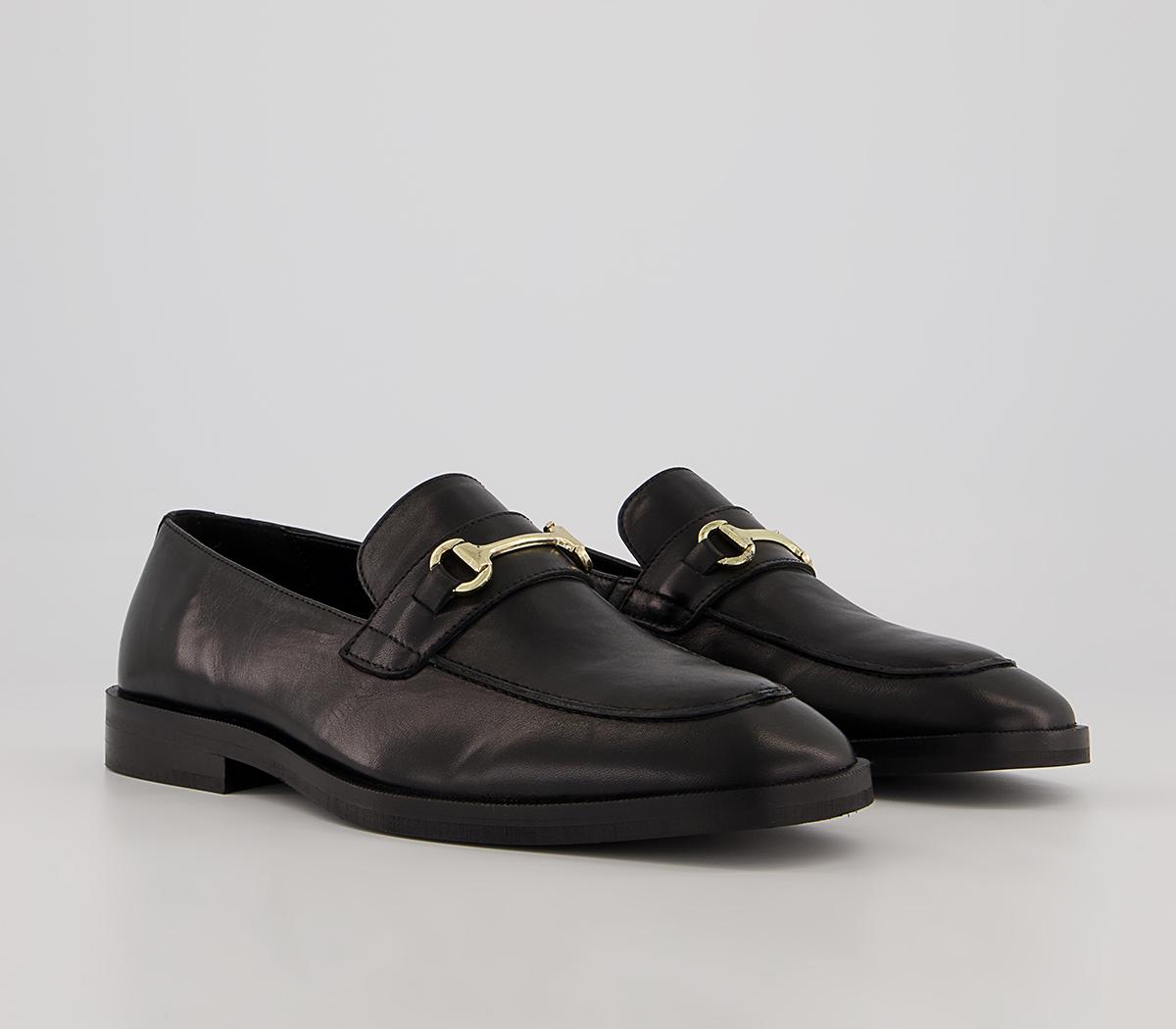 Walk London Alex Trim Loafers Walk London Alex Trim Loafers Black