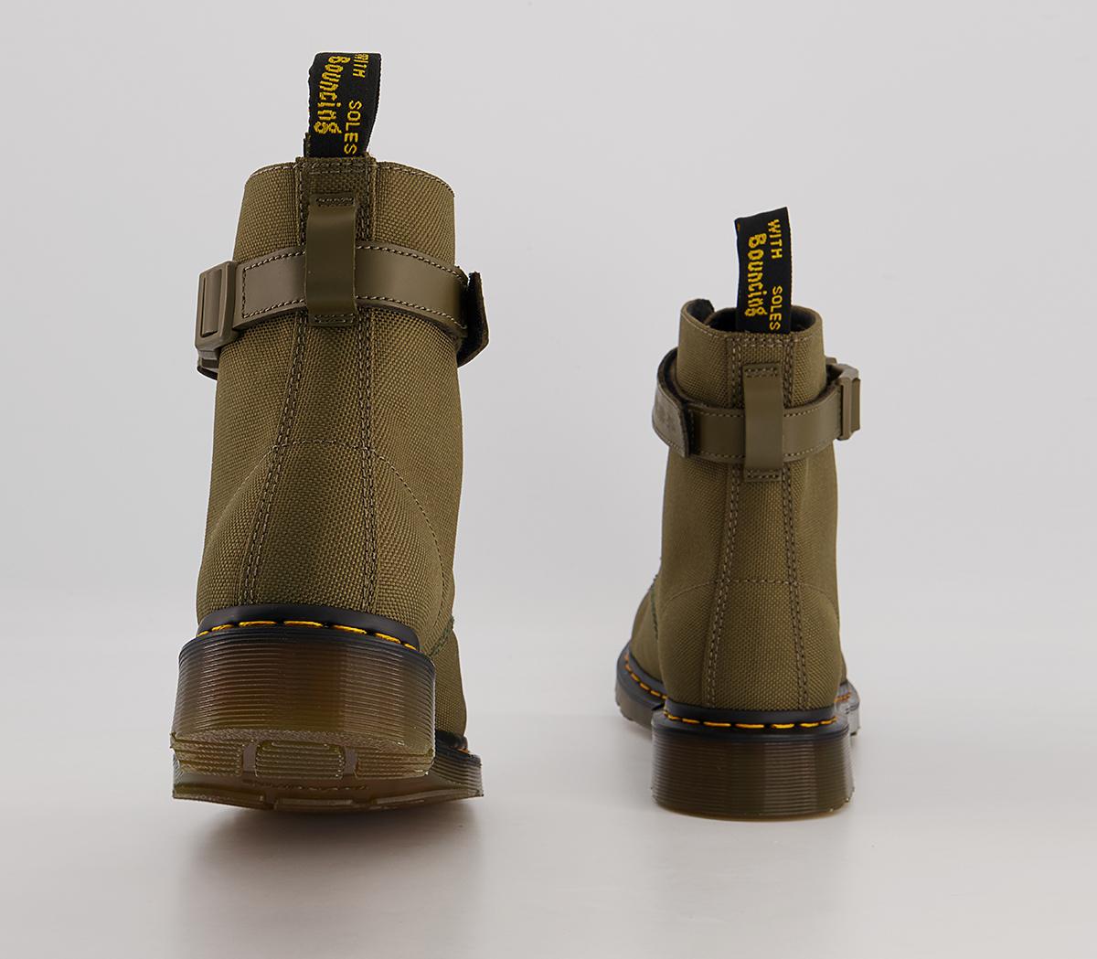Dr. Martens 1460 Futura Boots Dr. Martens 1460 Futura Boots Olive Etr 5050 Woven Fabric